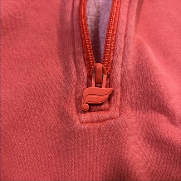 Fabletics Fleece 1/4 Pull Over Sweater Active West Women’s Plus 4XL Pink Pockets - Picture 6 of 10